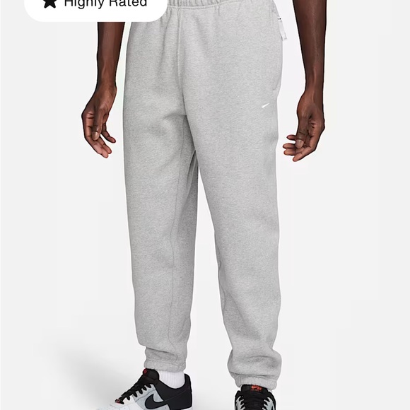Nike Men's Light Gray JoggersXXL